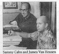 Sammy Cahn a Jimmy Van Heusen :: Česká Bundyologie